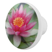 Rosa Lotus Keramikknauf (Rechts)