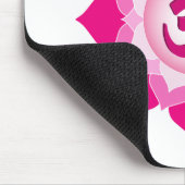 Rosa Lotus Mousepad (Ecke)