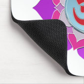 Rosa Lotus Mousepad (Ecke)