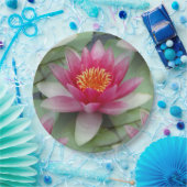 Rosa Lotus Pappteller (Party)