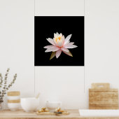 Rosa Lotus Poster (Küche)
