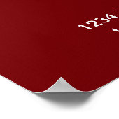 Rosa Lotus Poster (Ecke)