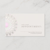 Rosa Lotus Salon und Wellness-Center Terminkarte (Vorderseite)