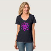 Rosa Lotus T - Shirt (Vorderseite Vollansicht)
