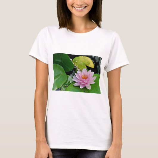 Rosa Lotus T-Shirt (Vorderseite)