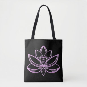 Rosa Lotus Tasche