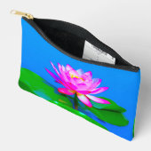 Rosa Lotus-Tasche Zubehörtasche (Offen)