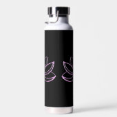 Rosa Lotus  Trinkflasche (Rechts)