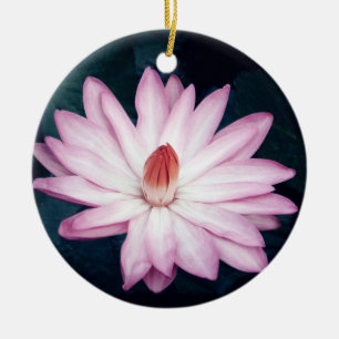 Rosa Lotus-Verzierung Keramikornament