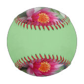 Rosa Lotus Wasserlilie Baseball (Rückseite)