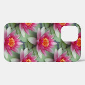 Rosa Lotus Wasserlilie Case-Mate iPhone Hülle (Rückseite (Horizontal))