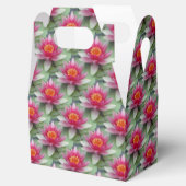 Rosa Lotus Wasserlilie Geschenkschachtel (Geöffnet)
