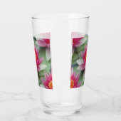 Rosa Lotus Wasserlilie Glas (Links)