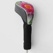 Rosa Lotus Wasserlilie Golf Headcover (angewinkelt)