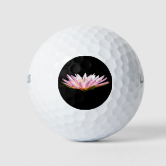 Rosa Lotus-Wasserlilie Golfball