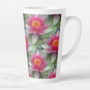 Rosa Lotus Wasserlilie Milchtasse
