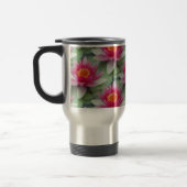 Rosa Lotus Wasserlilie Reisebecher (Links)