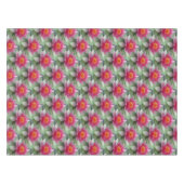 Rosa Lotus Wasserlilie Tischdecke (Vorderseite (Horizontal))