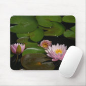 Rosa Lotus-Wasserlilien Maus-Pad Mousepad (Mit Mouse)