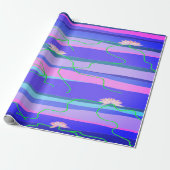 Rosa Lotus Wrapping Geschenkpapier (Ungerollt)