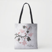 Rosa Lovebirds Tasche (Vorderseite)