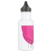 Rosa Luftballons Edelstahlflasche (Links)
