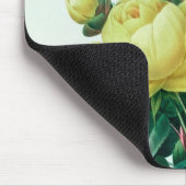 Rosa Lutea und Rosa Indica Mousepad (Ecke)