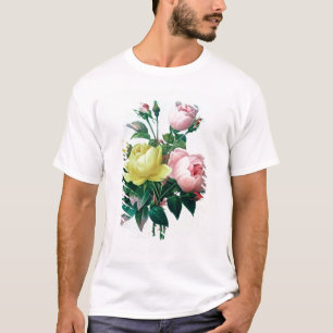 Rosa Lutea und Rosa Indica T-Shirt