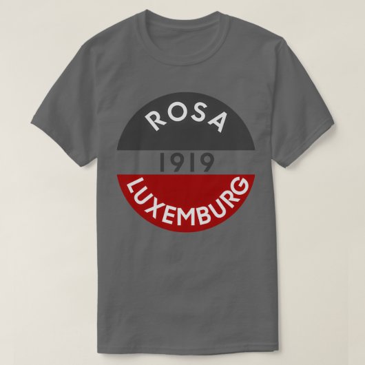 Rosa Luxemburg 1919 T-Shirt (Design vorne)