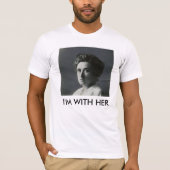 Rosa Luxemburg bin ich mit ihrem Shirt (Vorderseite)