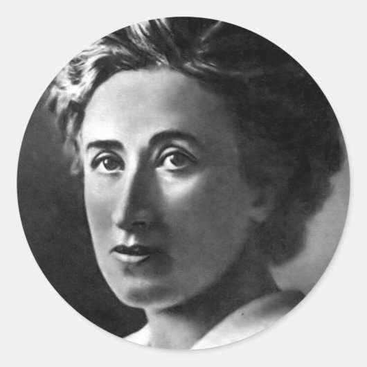 Rosa Luxemburg Stickers (Vorderseite)