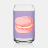 Rosa Macarons Dosenglas (Rückseite)