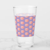 Rosa Macarons Glas (Vorderseite)