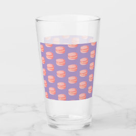 Rosa Macarons Glas