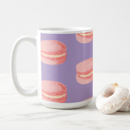 Rosa Macarons Kaffeetasse