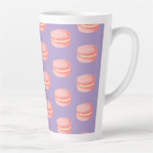 Rosa Macarons Milchtasse (Rechts)