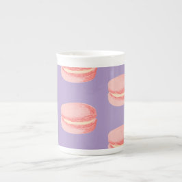 Rosa Macarons Porzellantasse