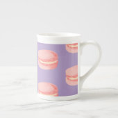 Rosa Macarons Porzellantasse (Rechts)
