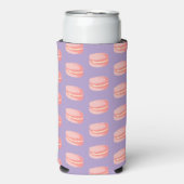 Rosa Macarons Selters Dosenkühler (Seltzer Vorderseite)