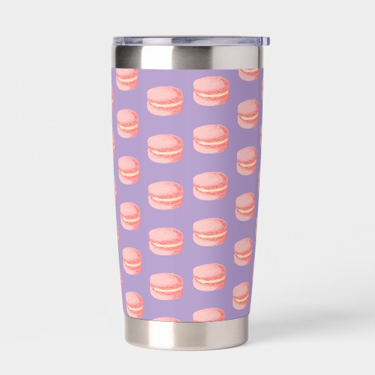 Rosa Macarons Thermobecher (Links)