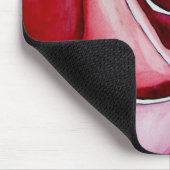Rosa Macro abstrakte Rose Mousepad (Ecke)