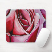 Rosa Macro abstrakte Rose Mousepad (Mit Mouse)