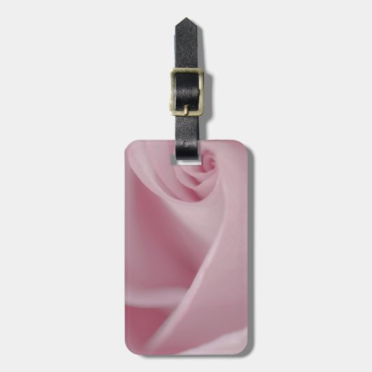 Rosa Macro Gepäckanhänger (Vorderseite vertikal)