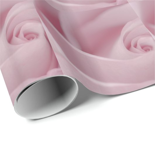 Rosa Macro Geschenkpapier (Rolleneckpunkt)