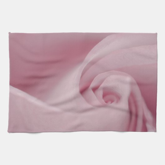 Rosa Macro Geschirrtuch (Horizontal)