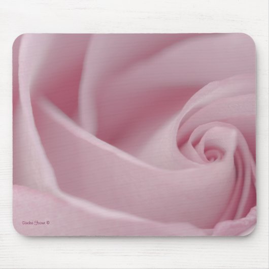 Rosa Macro Mousepad (Vorne)