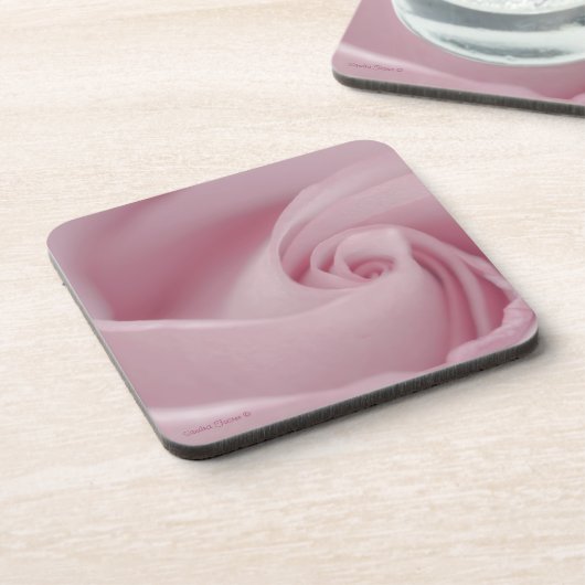 Rosa Macro Untersetzer (Linke Seite)