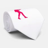 Rosa Mädchen Krawatte (Gerollt)