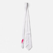 Rosa Mädchen Krawatte (Rückseite)