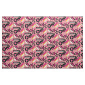 Rosa Mädchen-Rockstar-Gewebe Stoff (Fat Quarter (45,7 x 55,9 cm))